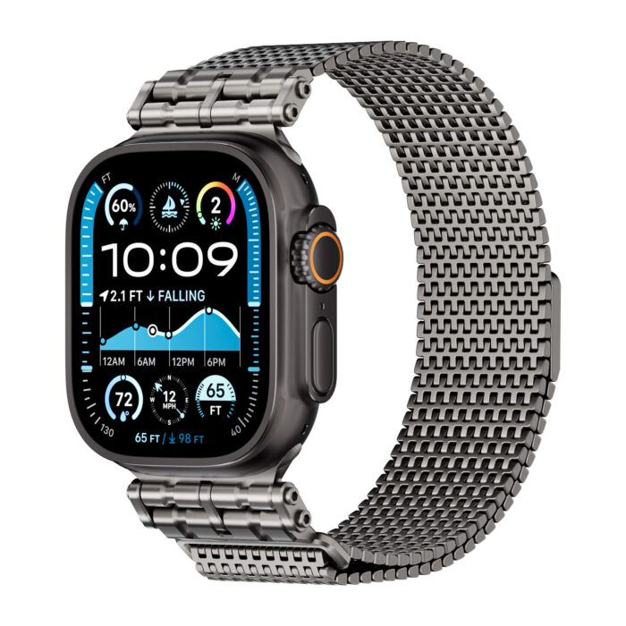 1 BXUXOHS Milanese Loop for Apple Watch Bands - Image 1