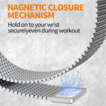 BXUXOHS Stainless Steel Milanese Loop Compatible with Apple Watch Bands - Image 5
