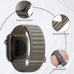 BXUXOHS Braided Stretchy Loopwith Magnetic ClaspCompatible with AppleWatch Band - Image 3