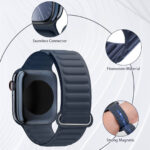 BXUXOHS Nylon sport Loop WatchBands Compatible withApple Watch Band Ultra - Image 2