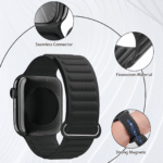 BXUXOHS Magnetic Nylon Bands for Apple Watch Band - Image 2