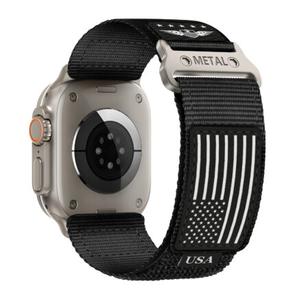 Rugged Nylon for Apple Watch Ultra 2 3 4 Band SE 46/45/44/42/41/40/49mm Men